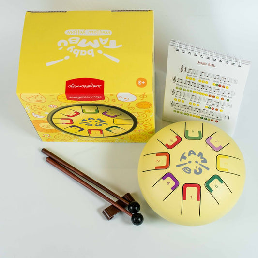 Tambú Stáltungutromma - Barna