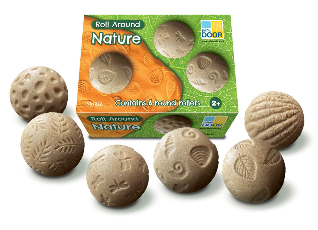 Steinkúlur - Náttúran - Pláneta - Skynjunarleikur - Sensory Stones