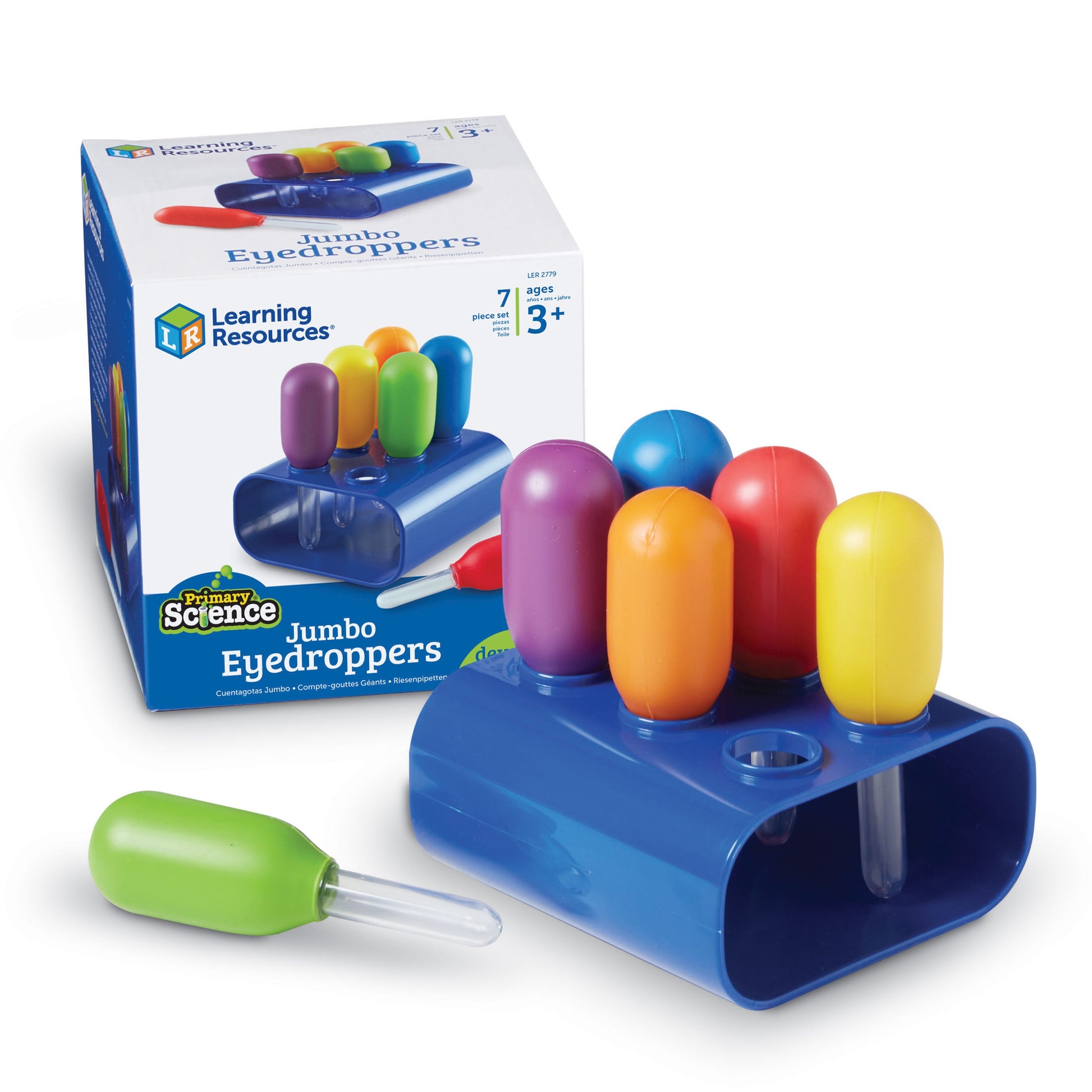 Primary Science® Jumbo Eyedroppers with Stand Pláneta